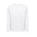 THC COLOMBO WH. Felpa (unisex) in spugna italiana non garzata. colore bianco