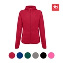 THC HELSINKI WOMEN. Giacca in pile sfiancata in poliestere da donna