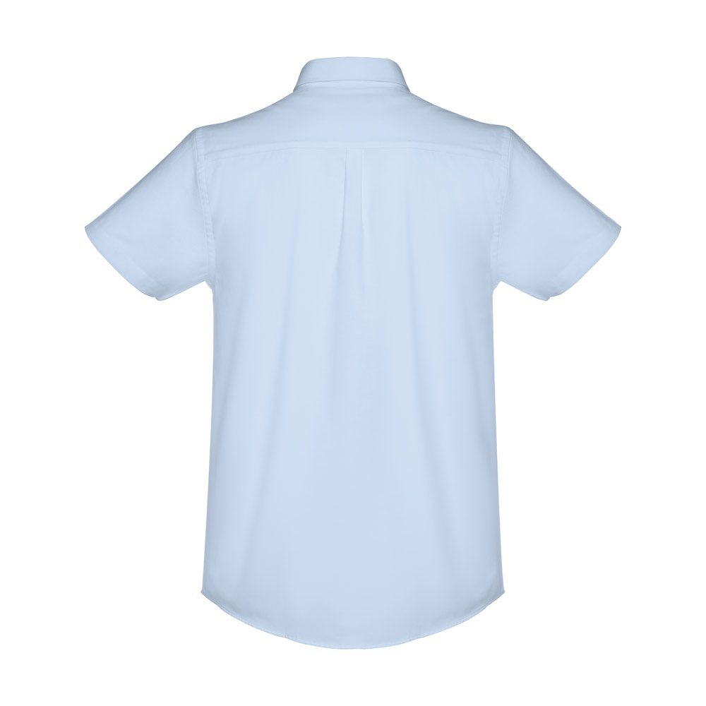 THC LONDON. Camicia oxford da uomo a maniche corte