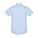 THC LONDON. Camicia oxford da uomo a maniche corte
