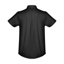 THC LONDON. Camicia oxford da uomo a maniche corte