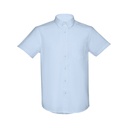 THC LONDON. Camicia oxford da uomo a maniche corte
