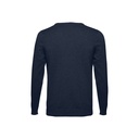 THC MILAN. Pullover da uomo con scollo a V in cotone e poliammide