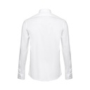 THC PARIS WH. Camicia da uomo in popeline a maniche lunghe. colore bianco