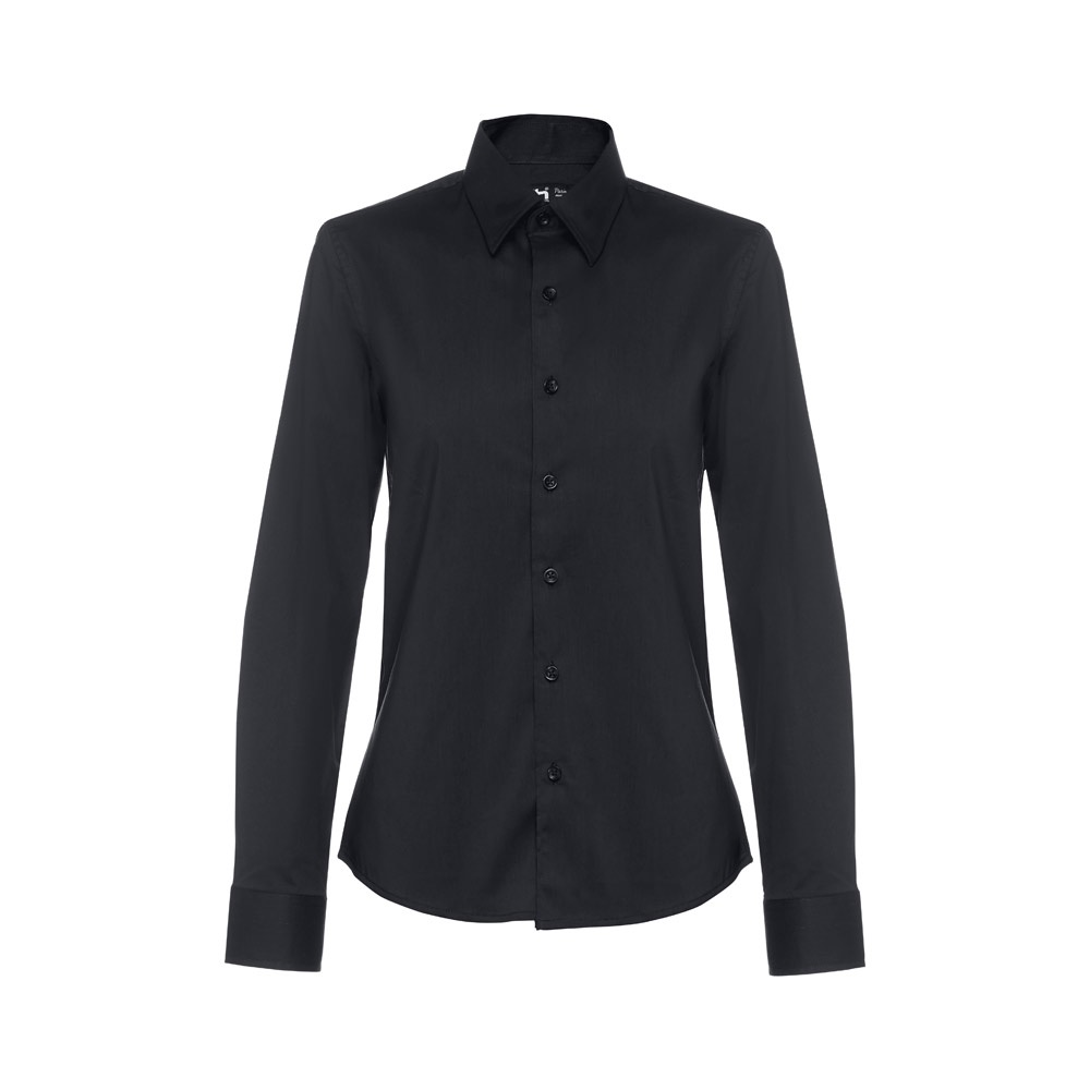 THC PARIS WOMEN. Camicia in popeline a maniche lunghe da donna