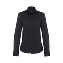 THC PARIS WOMEN. Camicia in popeline a maniche lunghe da donna