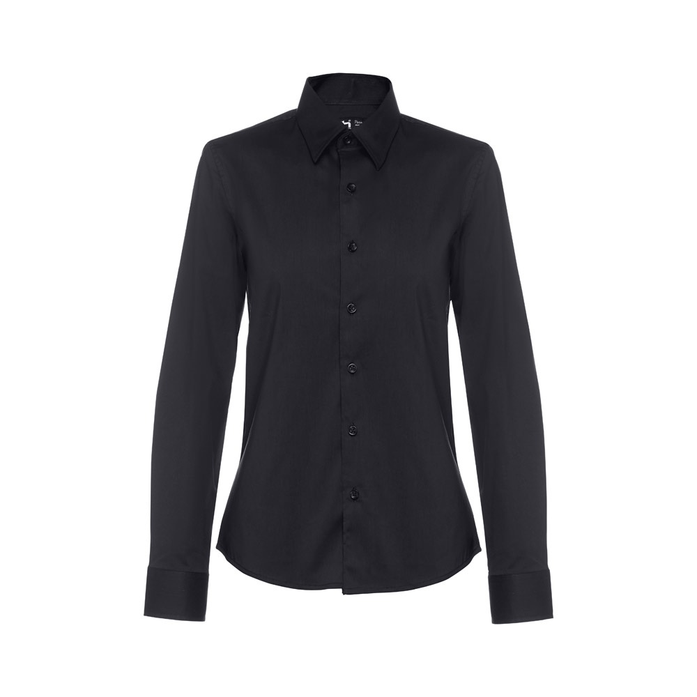 THC PARIS WOMEN. Camicia in popeline a maniche lunghe da donna