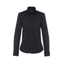 THC PARIS WOMEN. Camicia in popeline a maniche lunghe da donna