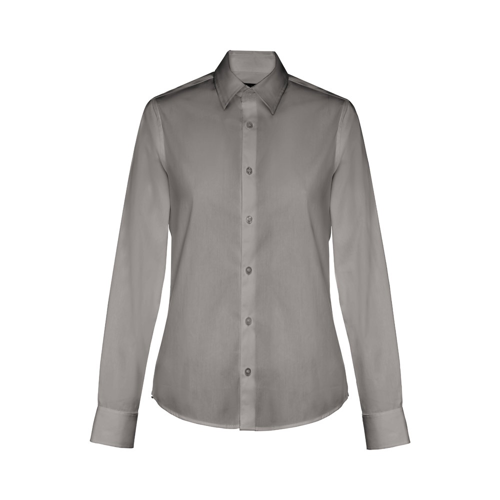 THC PARIS WOMEN. Camicia in popeline a maniche lunghe da donna
