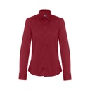 THC PARIS WOMEN. Camicia in popeline a maniche lunghe da donna