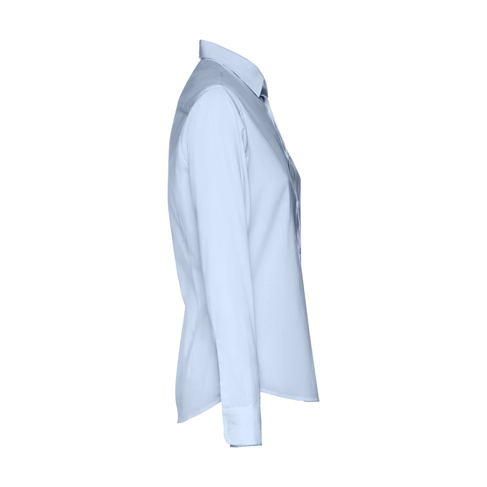 THC PARIS WOMEN. Camicia in popeline a maniche lunghe da donna