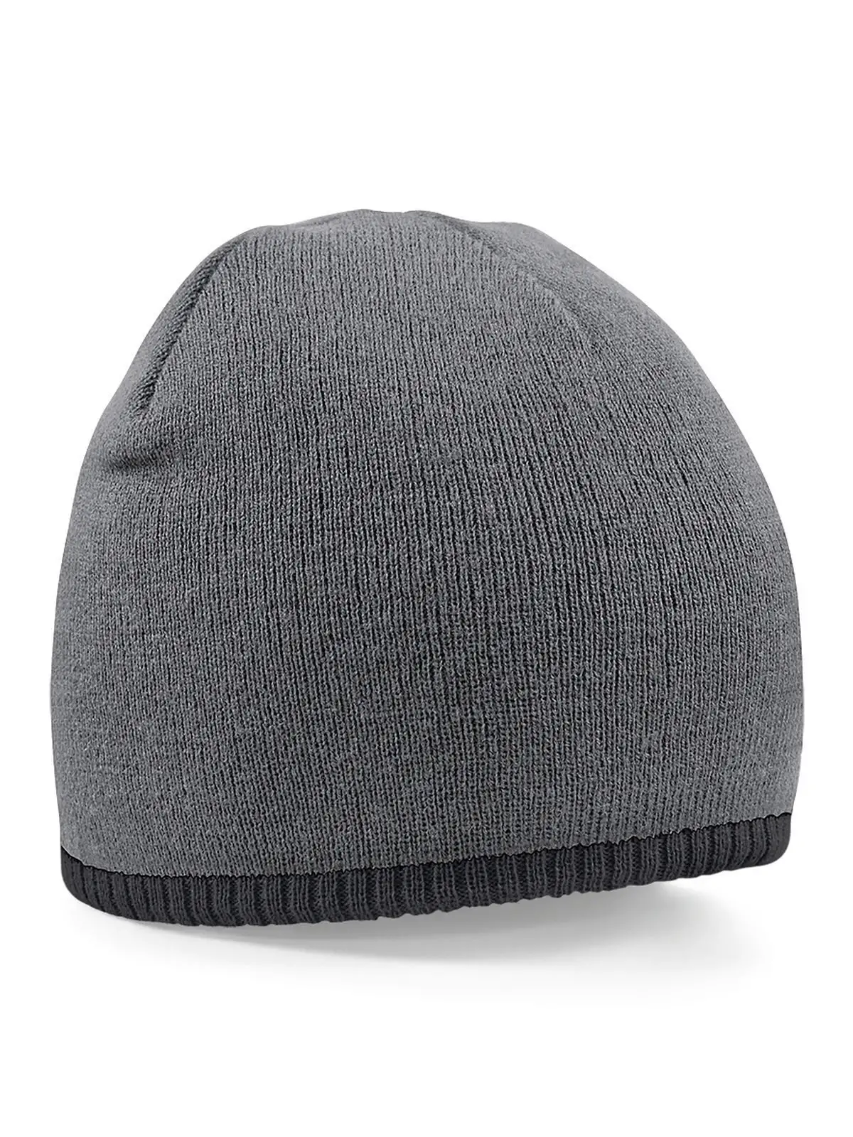 Two-Tone Pull-On Beanie