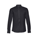 THC PARIS. Camicia da uomo in popeline a maniche lunghe