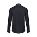 THC PARIS. Camicia da uomo in popeline a maniche lunghe