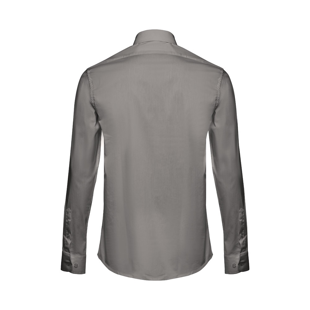 THC PARIS. Camicia da uomo in popeline a maniche lunghe