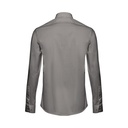 THC PARIS. Camicia da uomo in popeline a maniche lunghe