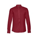 THC PARIS. Camicia da uomo in popeline a maniche lunghe