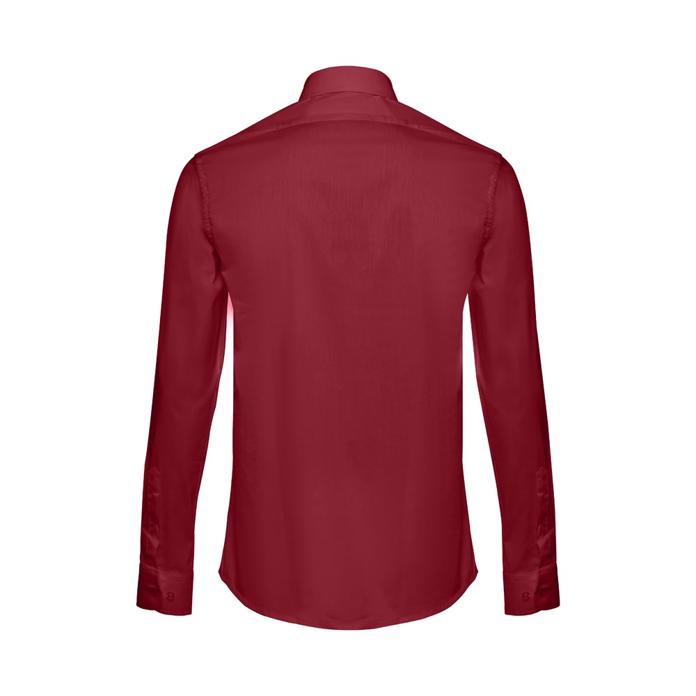 THC PARIS. Camicia da uomo in popeline a maniche lunghe