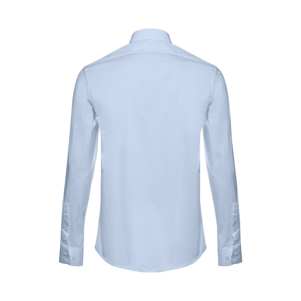 THC PARIS. Camicia da uomo in popeline a maniche lunghe