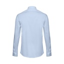 THC PARIS. Camicia da uomo in popeline a maniche lunghe