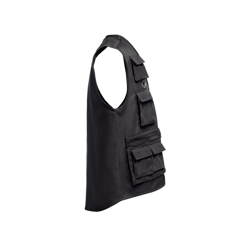 THC PIXEL. Gilet (200 g/m²) in poliestere e cotone