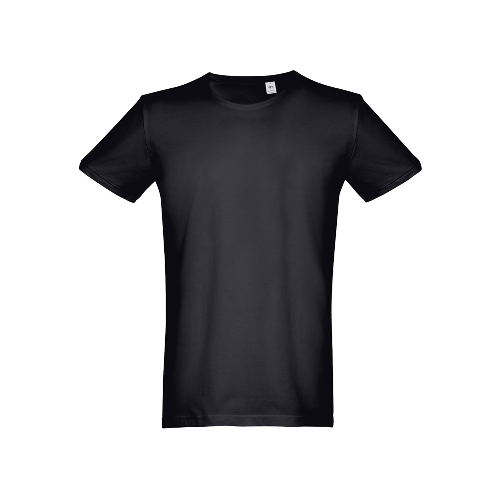 THC SAN MARINO. T-shirt da uomo a maniche corte in cotone piqué