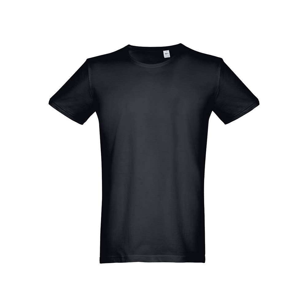 THC SAN MARINO. T-shirt da uomo a maniche corte in cotone piqué