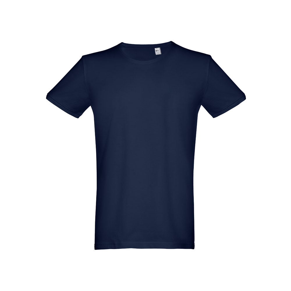 THC SAN MARINO. T-shirt da uomo a maniche corte in cotone piqué