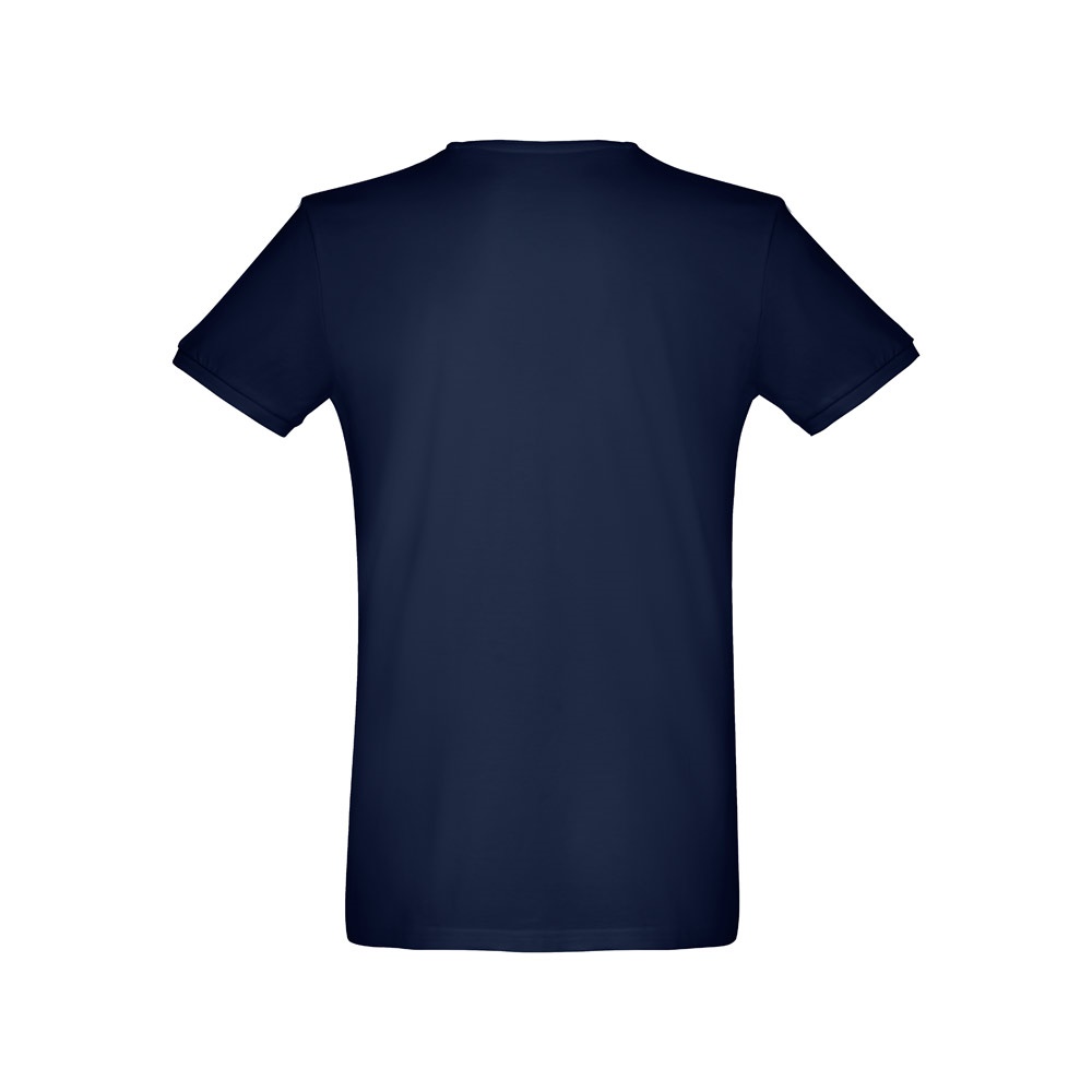 THC SAN MARINO. T-shirt da uomo a maniche corte in cotone piqué
