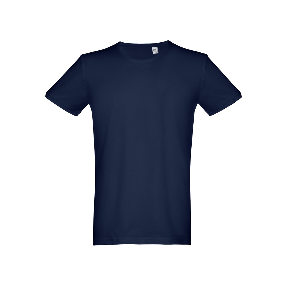 THC SAN MARINO. T-shirt da uomo a maniche corte in cotone piqué