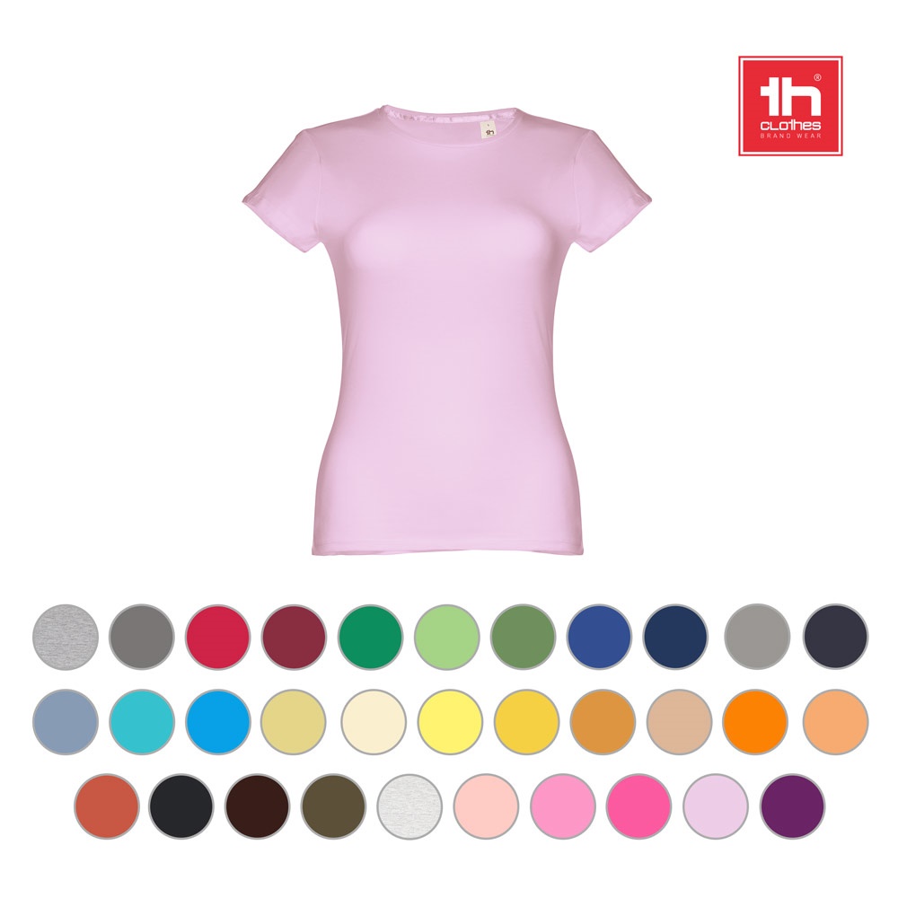THC SOFIA. T-shirt sfiancata da donna in cotone