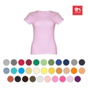 THC SOFIA. T-shirt sfiancata da donna in cotone