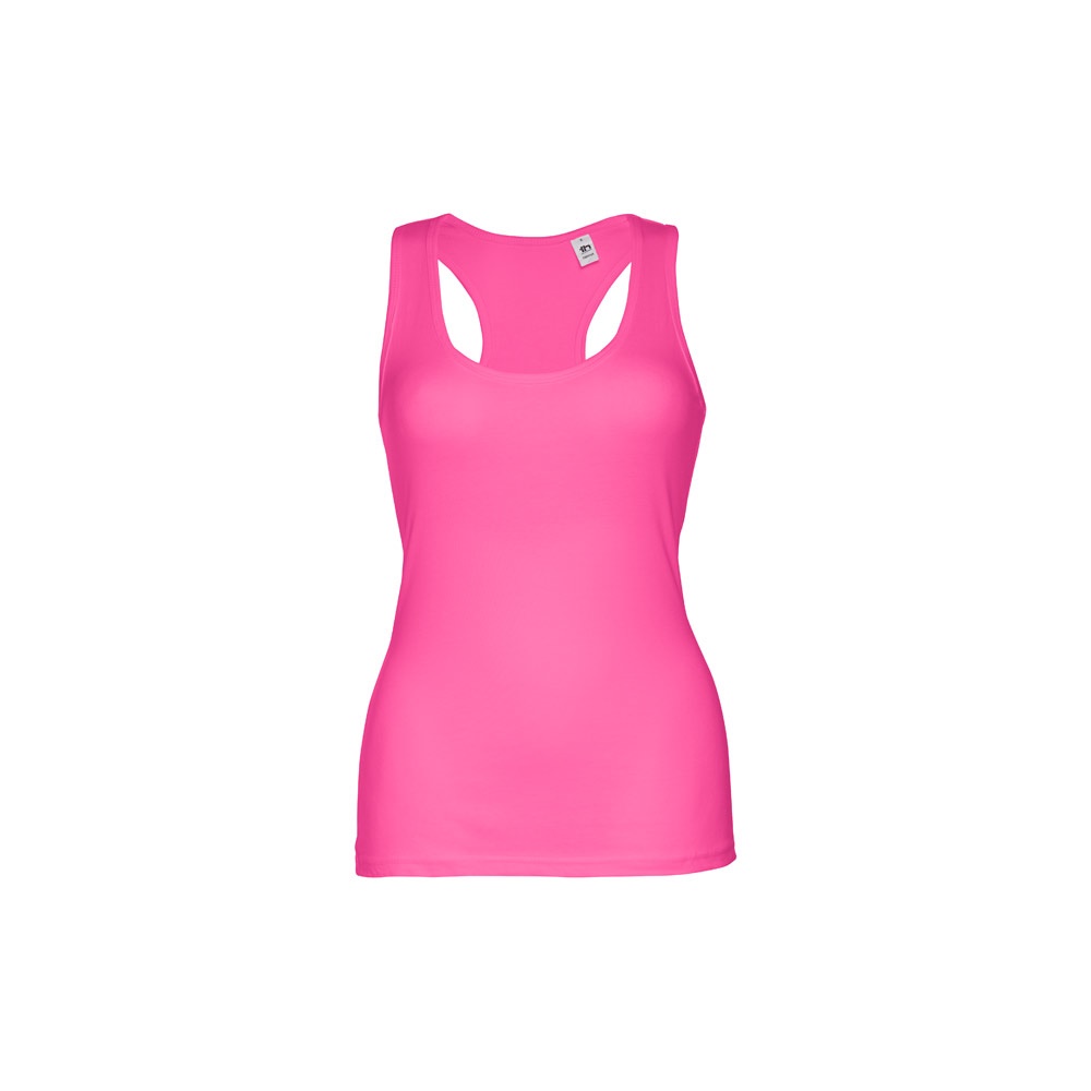THC TIRANA. T-shirt da donna senza maniche in cotone