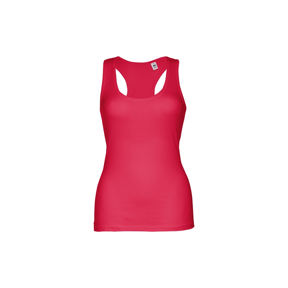 THC TIRANA. T-shirt da donna senza maniche in cotone