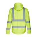 THC ZAGREB WORK. Giacca softshell alta visibilità (unisex)