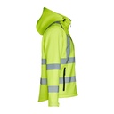 THC ZAGREB WORK. Giacca softshell alta visibilità (unisex)