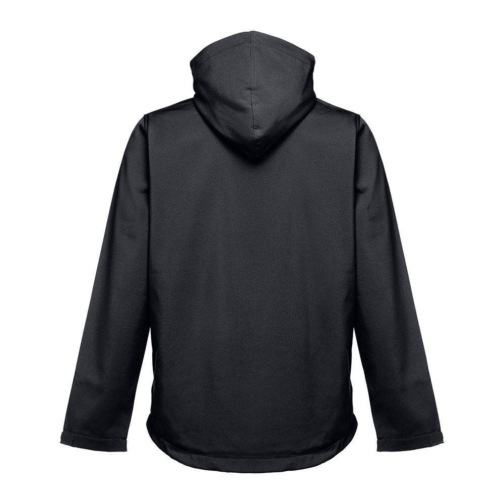 THC ZAGREB. Giacca softshell da uomo in poliestere ed elastan