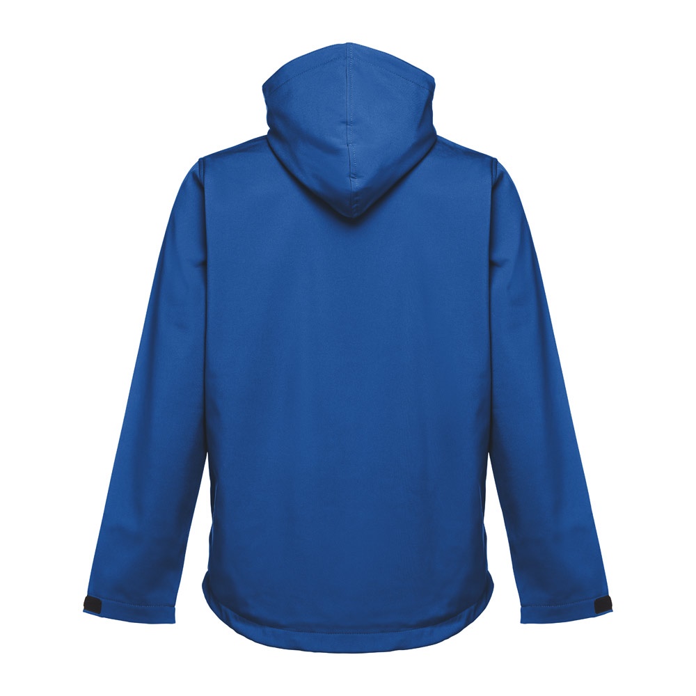 THC ZAGREB. Giacca softshell da uomo in poliestere ed elastan