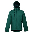 THC ZAGREB. Giacca softshell da uomo in poliestere ed elastan