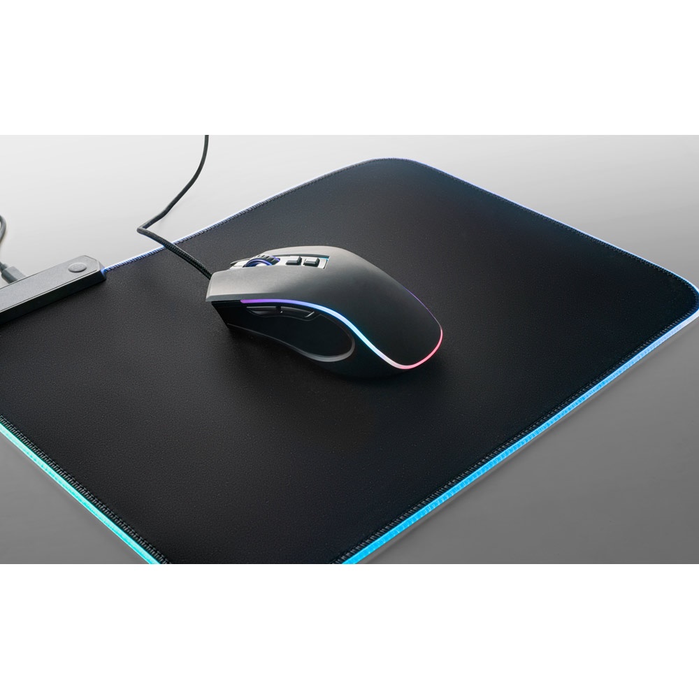 THORNE MOUSE RGB. Mouse da gioco con cavo da 1.5 m e luci LED RGB in ABS