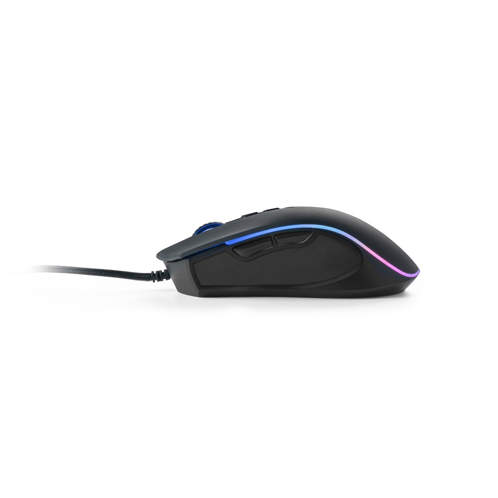 THORNE MOUSE RGB. Mouse da gioco con cavo da 1.5 m e luci LED RGB in ABS