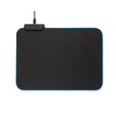 THORNE MOUSEPAD RGB. Tappetino per mouse da gioco con luci LED RGB in poliestere