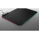 THORNE MOUSEPAD RGB. Tappetino per mouse da gioco con luci LED RGB in poliestere