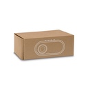 TILLY. Altoparlante portatile da 3W con durata della batteria di 5 ore in bambù e ABS riciclato (100% rABS)