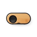 TILLY. Altoparlante portatile da 3W con durata della batteria di 5 ore in bambù e ABS riciclato (100% rABS)