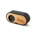 TILLY. Altoparlante portatile da 3W con durata della batteria di 5 ore in bambù e ABS riciclato (100% rABS)