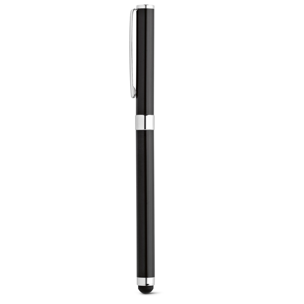 TOUCH. Penna roller in acciaio inox brillante con punta touch