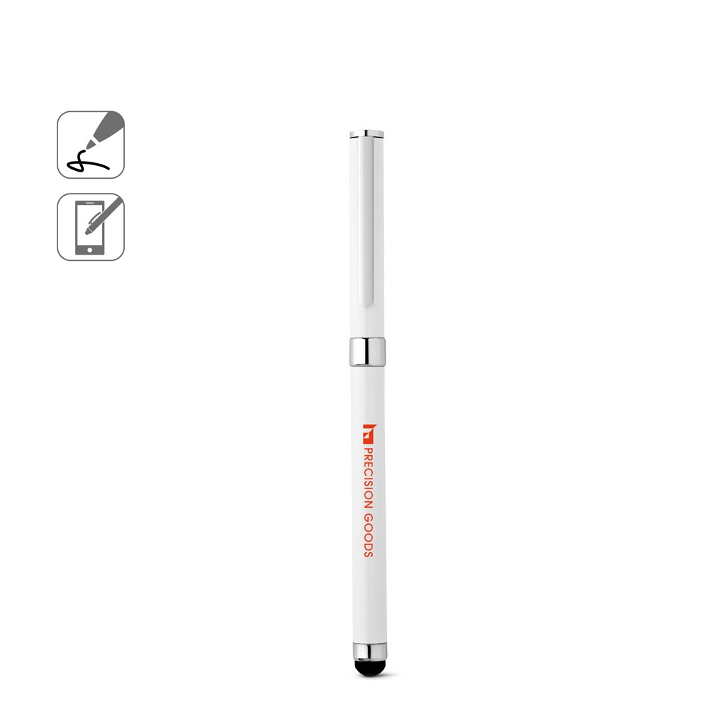 TOUCH. Penna roller in acciaio inox brillante con punta touch