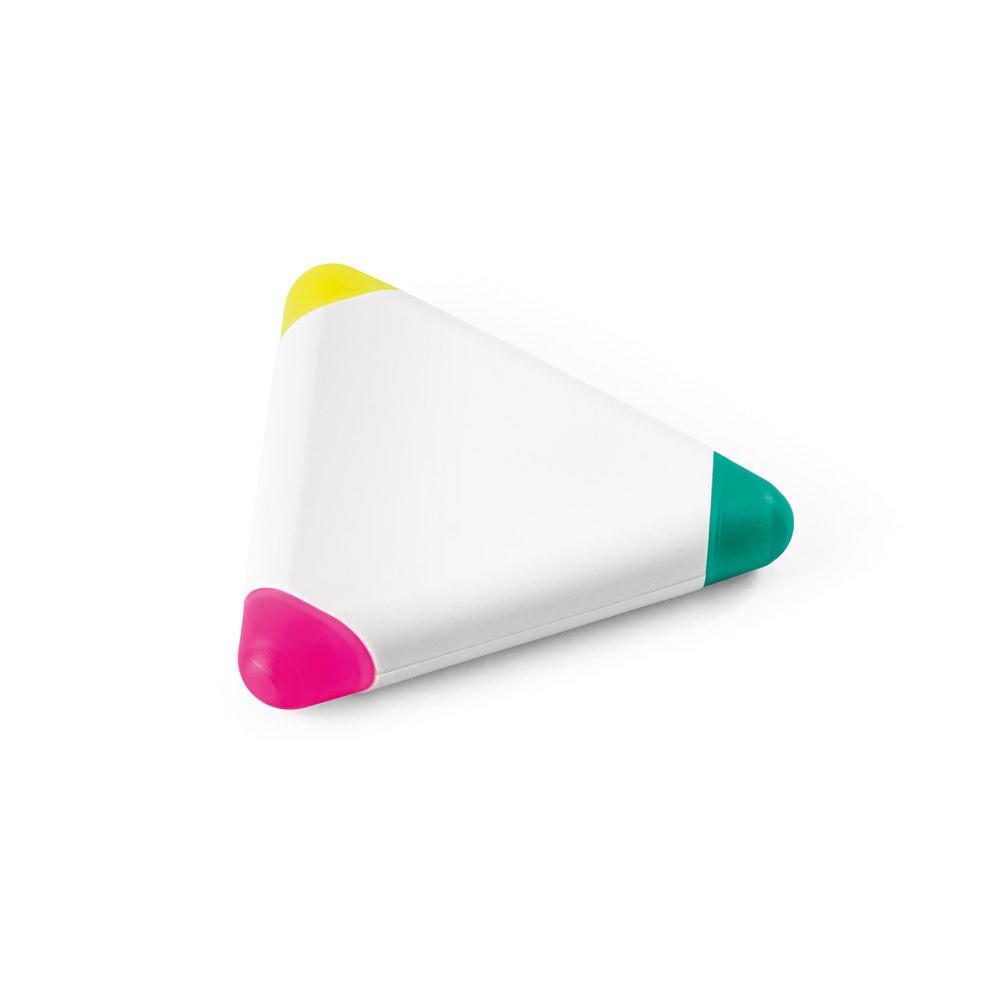 TRIAN. Evidenziatore in PP triangolare con tre colori