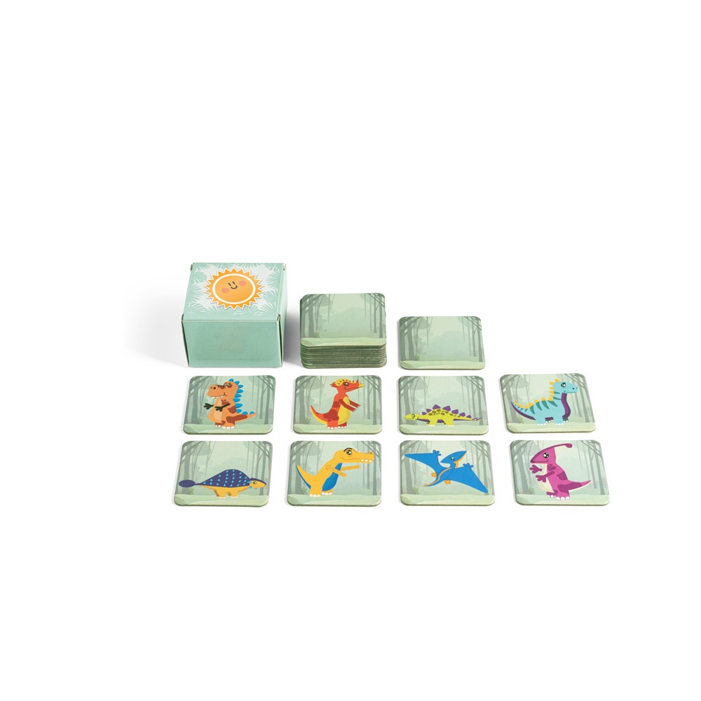 TRICERATOPS. Gioco di memoria con 20 pezzi